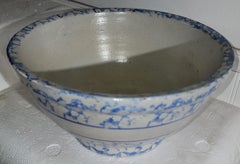 19. Jahrhundert Große Schale aus Schwamm