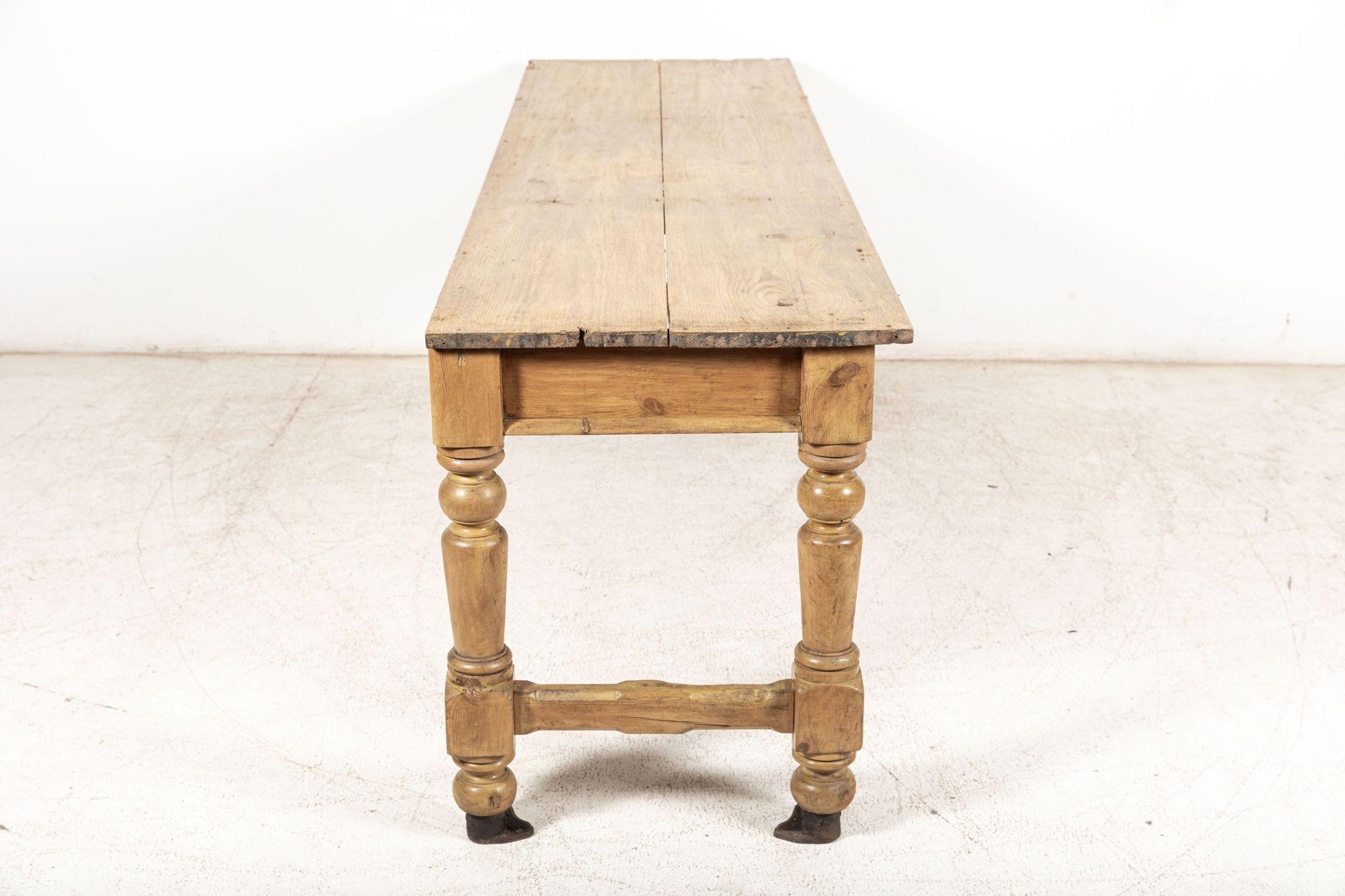 Gran mostrador / mesa de clasificación de correos de pino galés del siglo XIX en Bastante bueno estado para la venta en Staffordshire, GB
