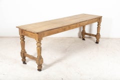 19thC Large Welsh Pine Post Office Sorting Counter / Table