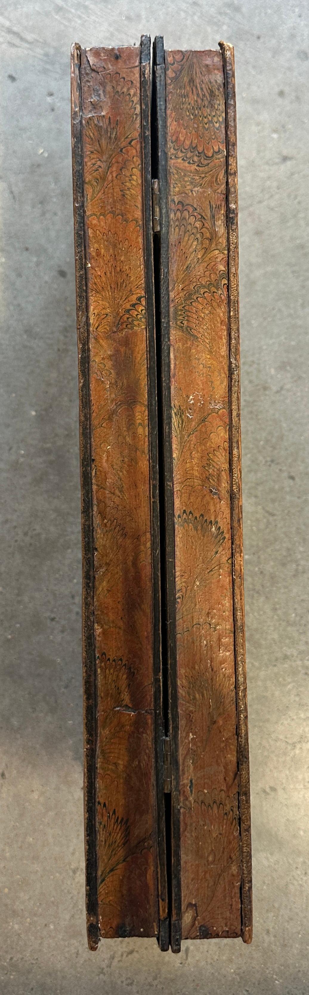 19thc Leather Top Game Board For Sale 2