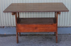 19Thc Lift Top Table From New England