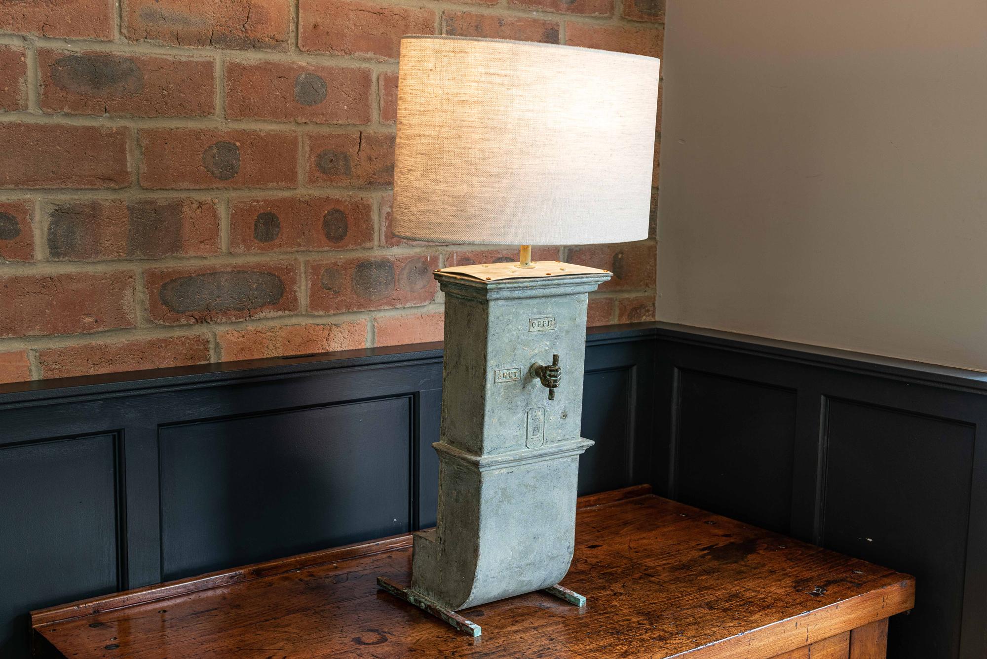 19th Century London Makers Air Vent Table Lamp 7