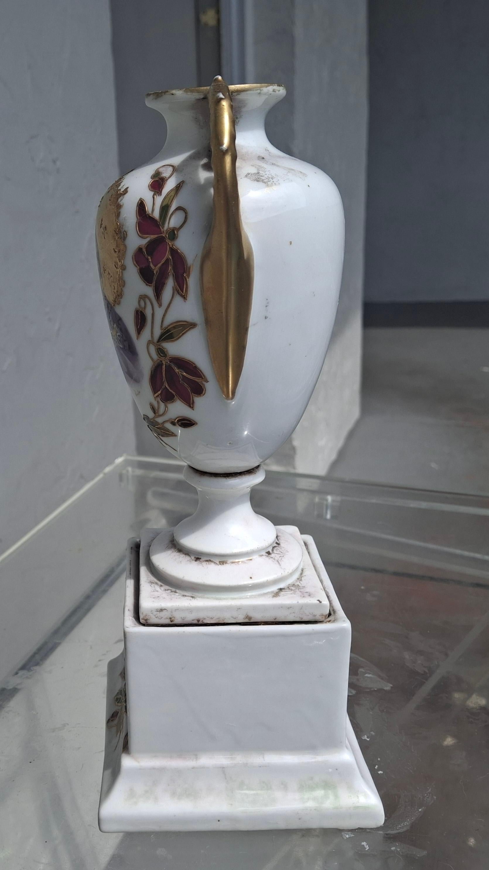 Vaso/urna in porcellana Luigi XV del XIX secolo Royal Vienna Porcelain in vendita 6