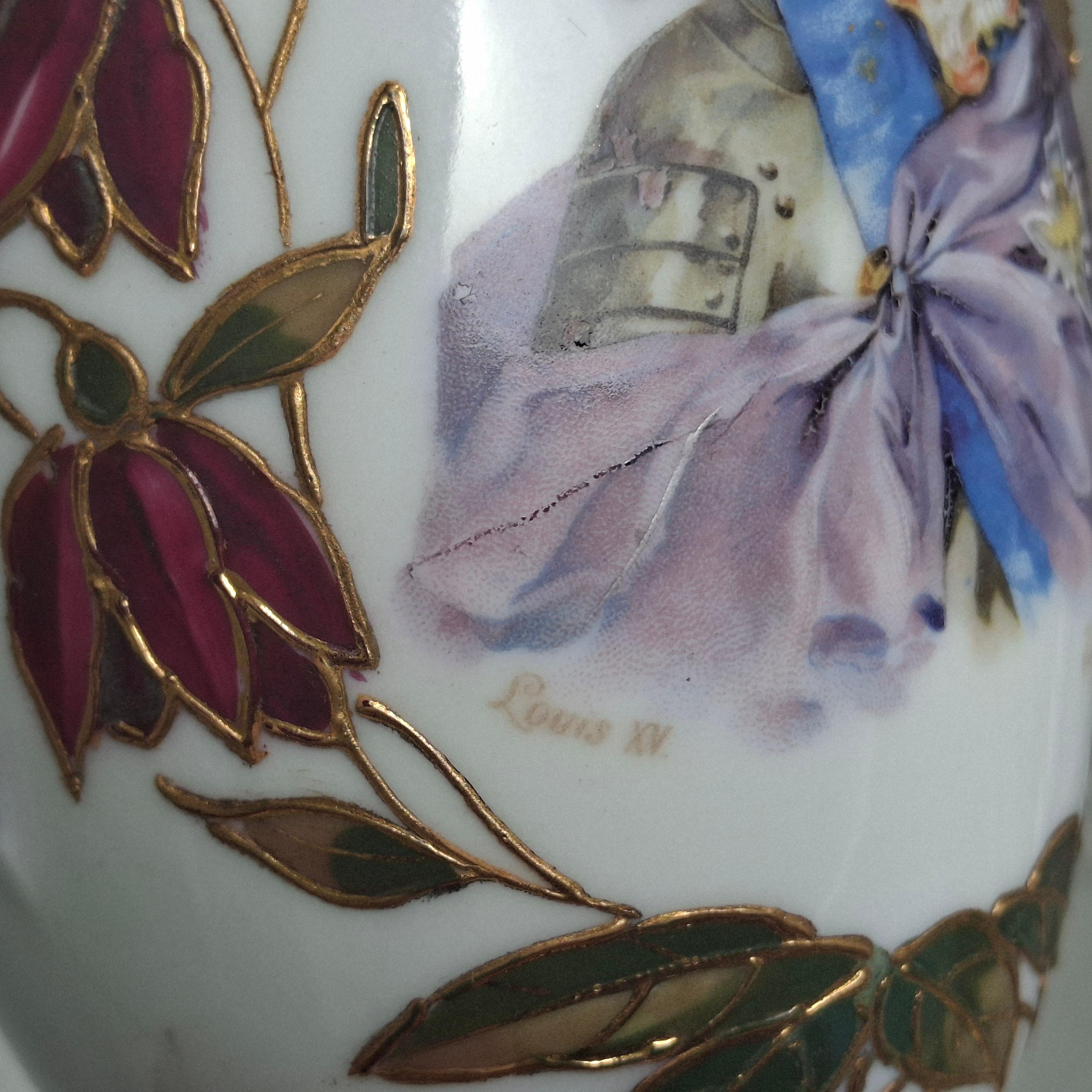 Vaso/urna in porcellana Luigi XV del XIX secolo Royal Vienna Porcelain in vendita 8