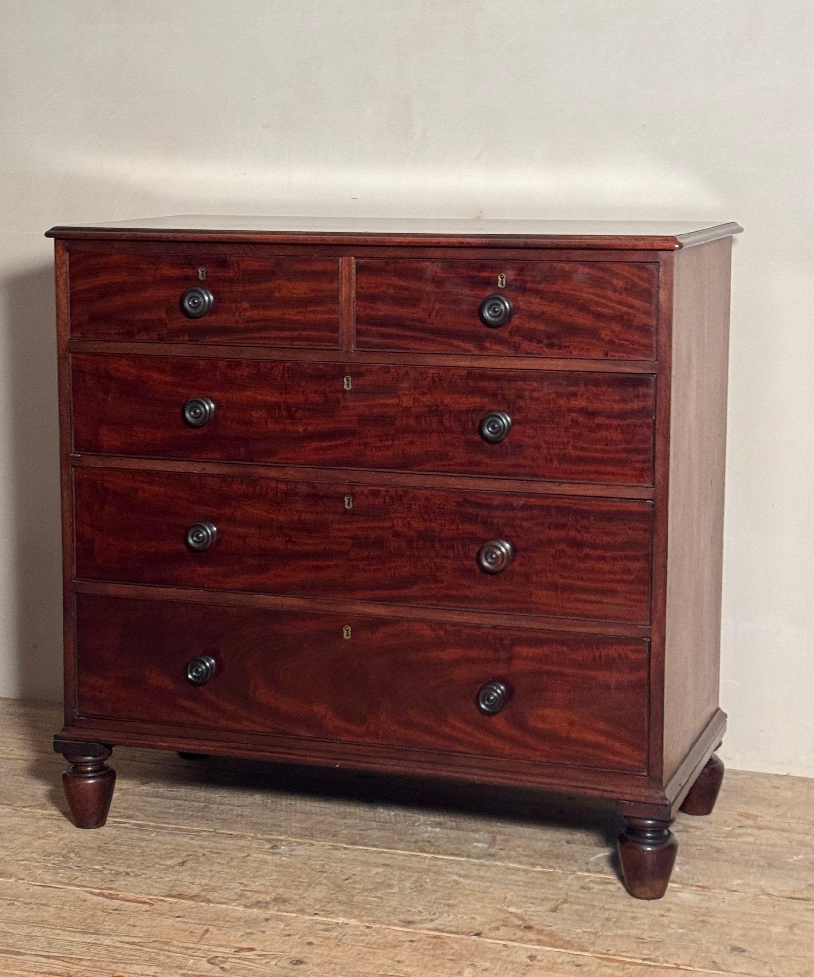 Early 19th Century 19thC Mahogany Chest of Drawers