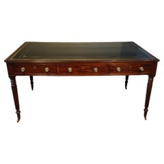 19thc. mahogany partners writing table 19thc. mahogany partners writing table