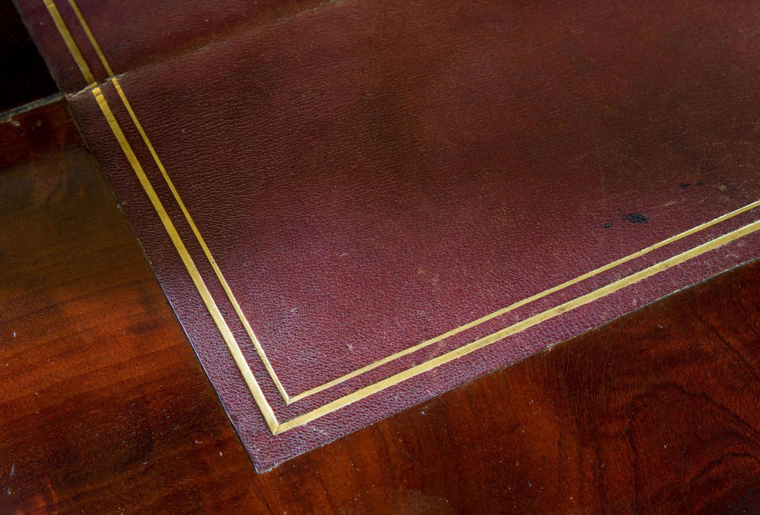 19th Century  19thc mahogany secretaire untouched condition c1885 For Sale