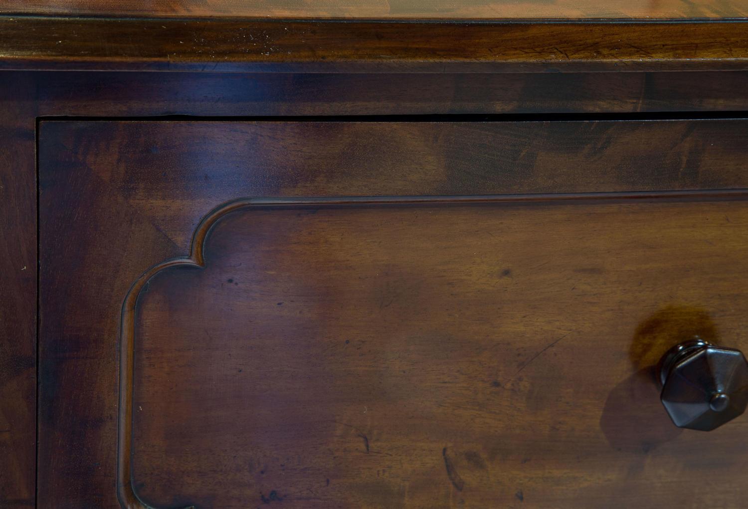 Mahogany  19thc mahogany secretaire untouched condition c1885 For Sale