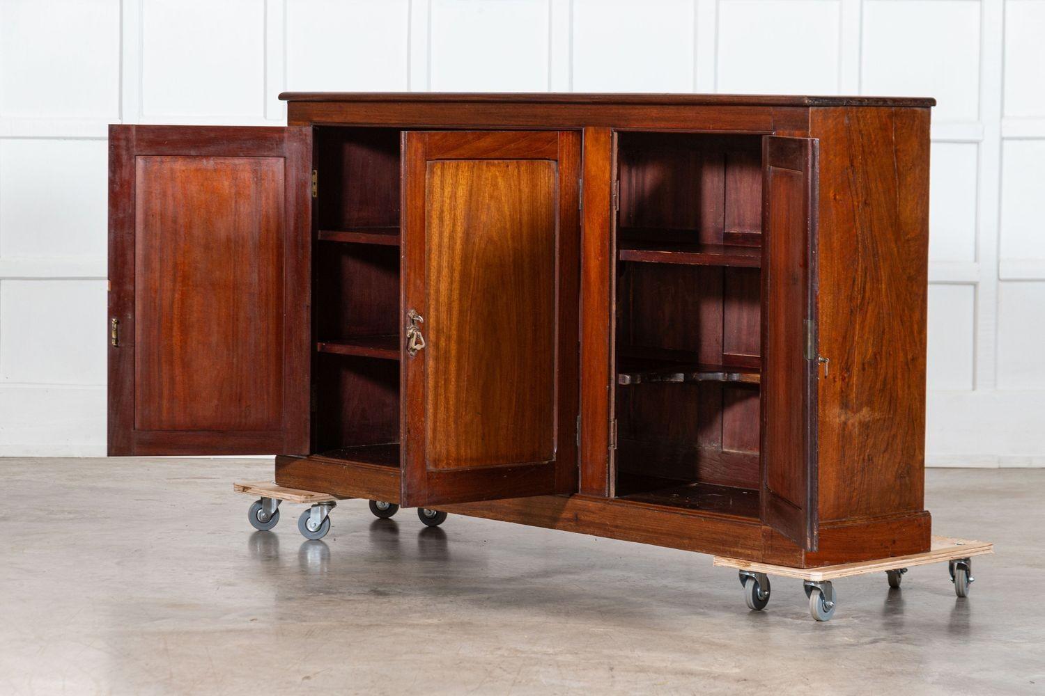 19th Century 19thC Mahogany Server Sideboard For Sale