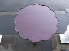 19thC Mahogany Tilt Top Tripod Table