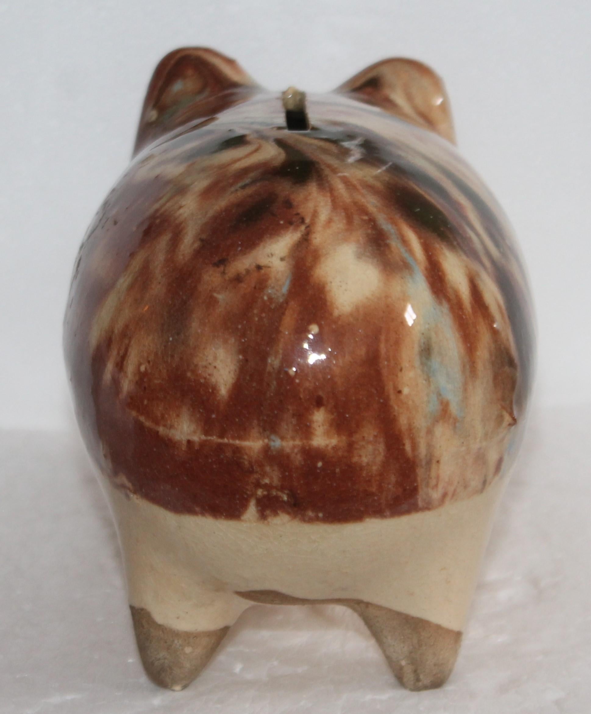 antique ceramic piggy bank