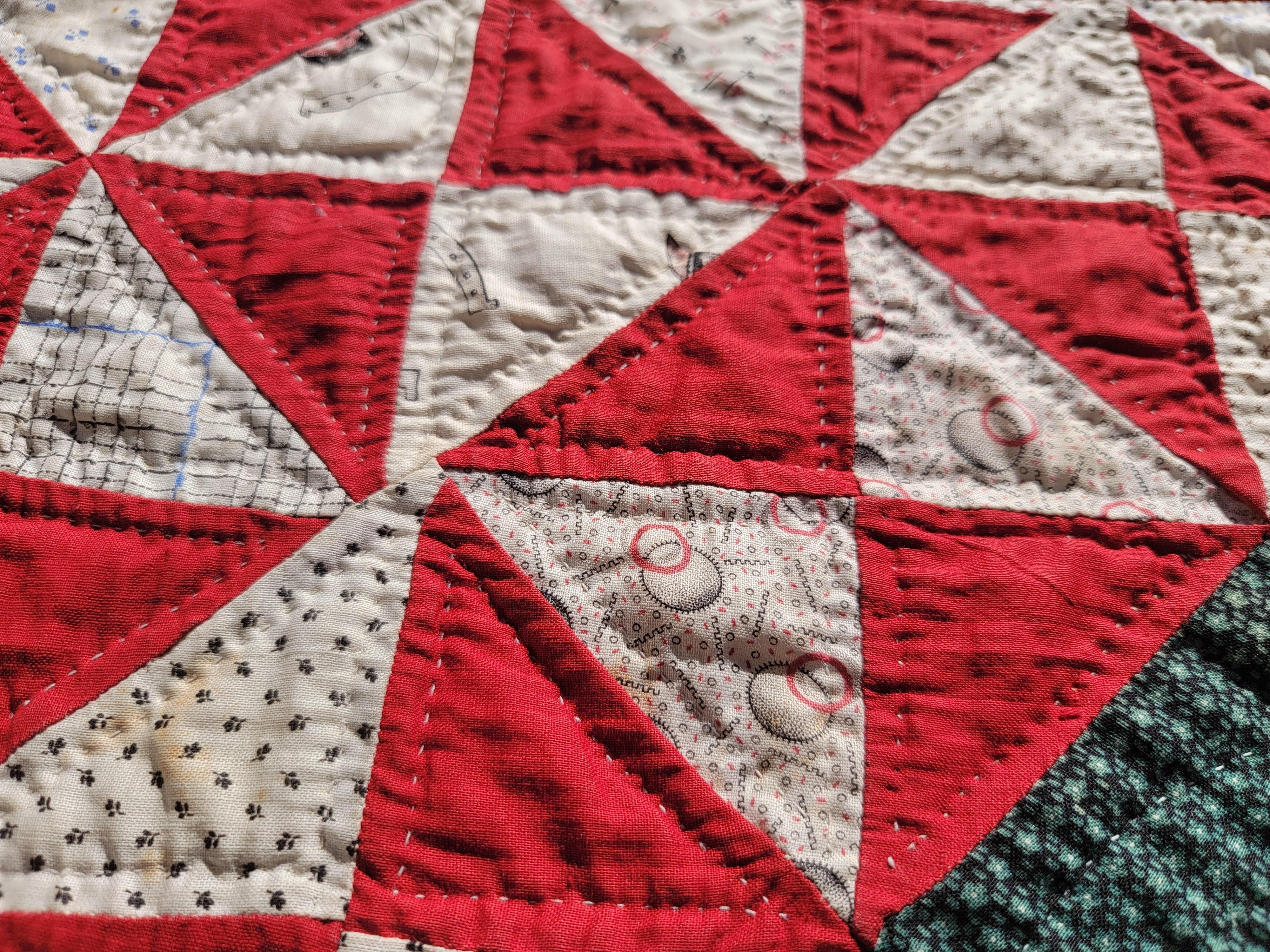 American 19thc Mini Pieced Bars Quilts For Sale