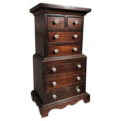 19Thc Mini Step Back Child's Cupboard-2 Pcs.