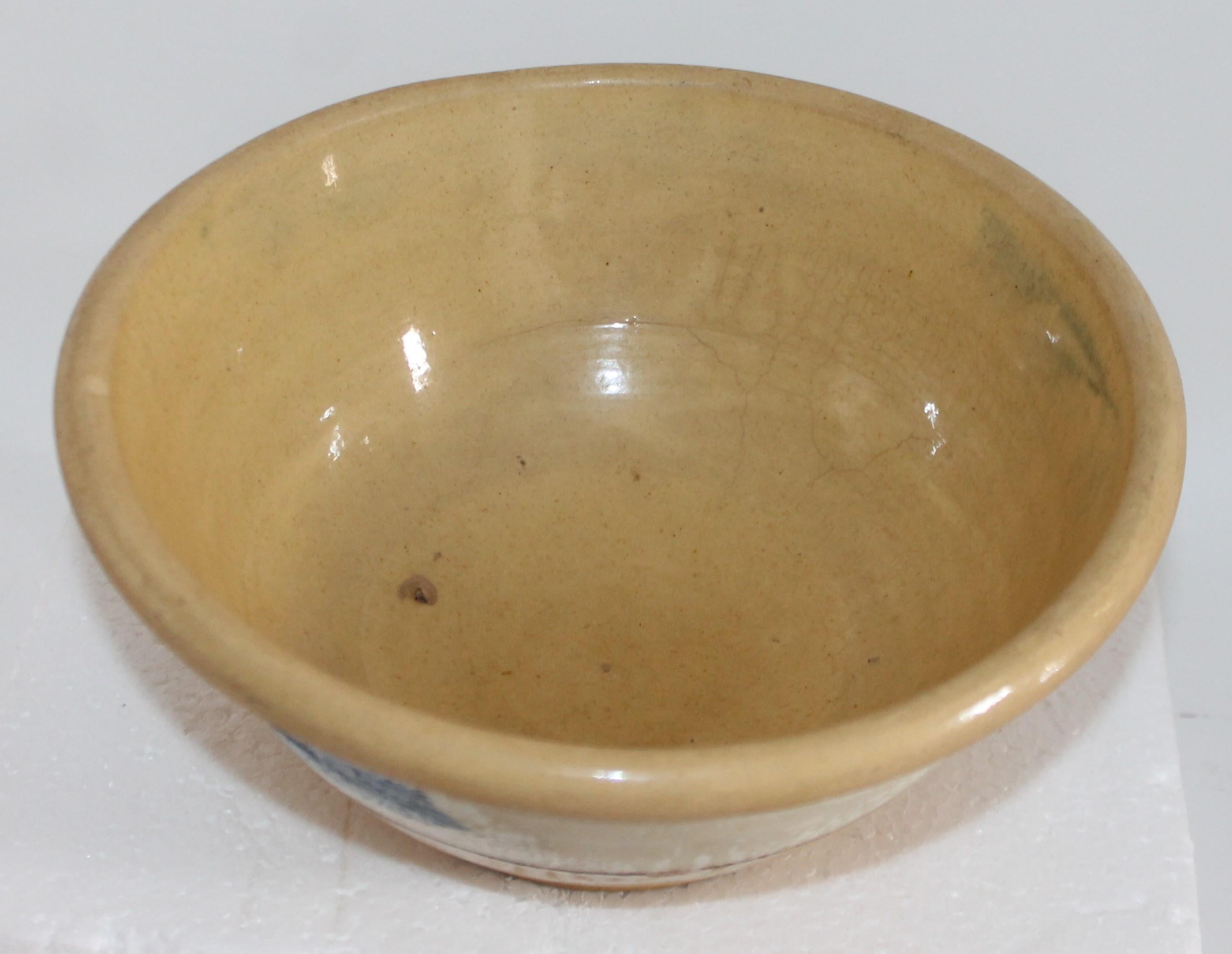 antique yellow ware bowls for sale
