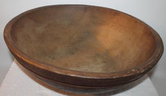 19th Century Monumental Bee Hive Butter Bowl