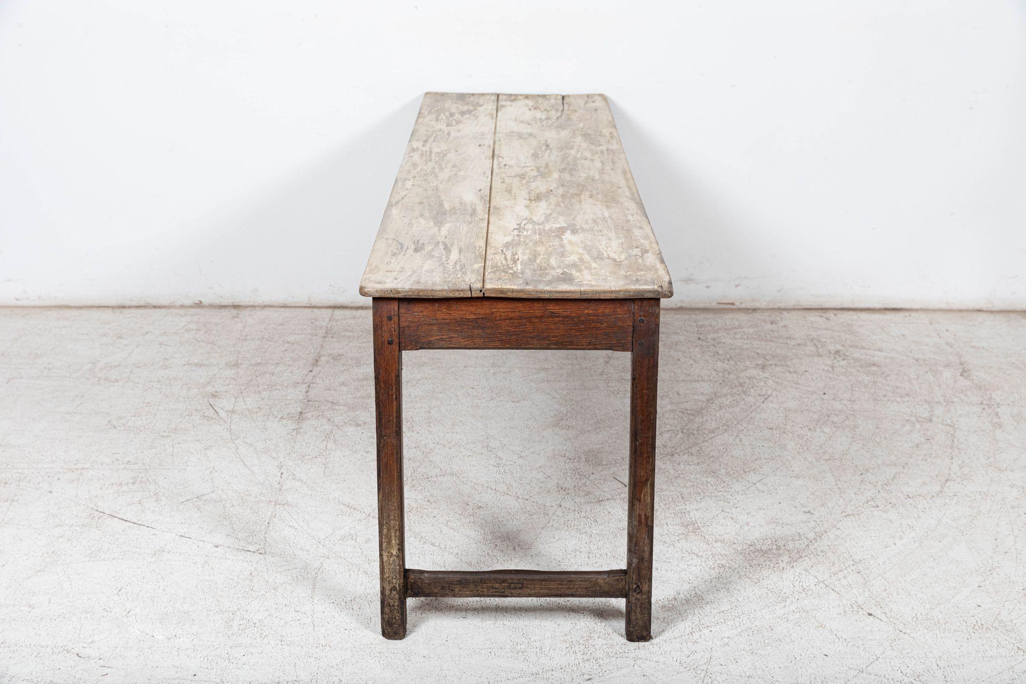 19thC Monumental French Provincial Server Table For Sale 1
