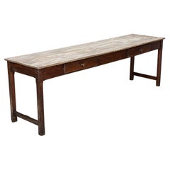 19thC Monumental French Provincial Server Table