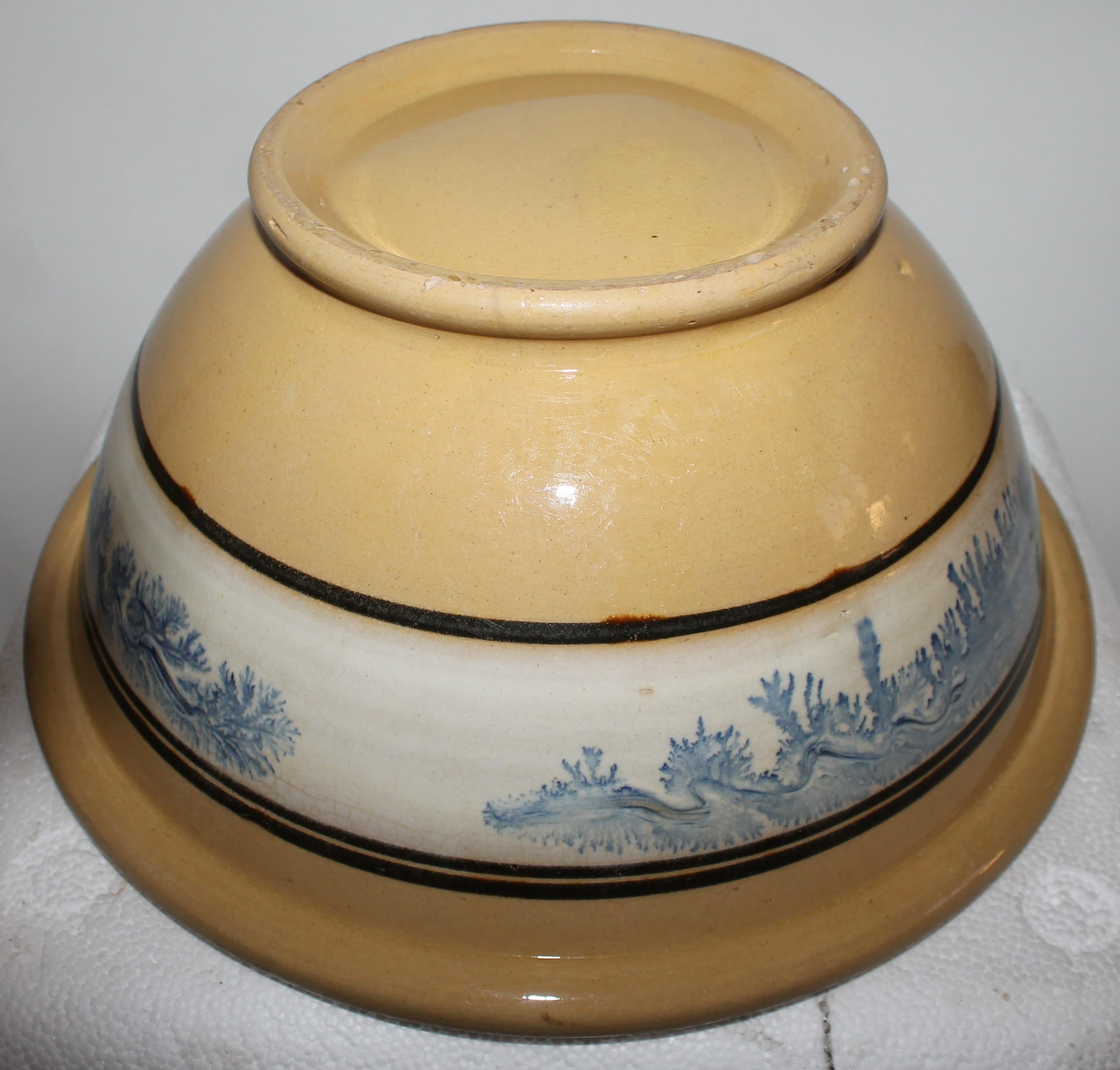 large yellow decorative bowl