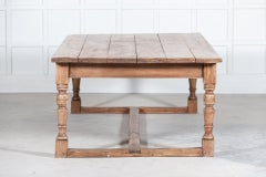 19thC Monumental Scottish Farmhouse Refectory Table