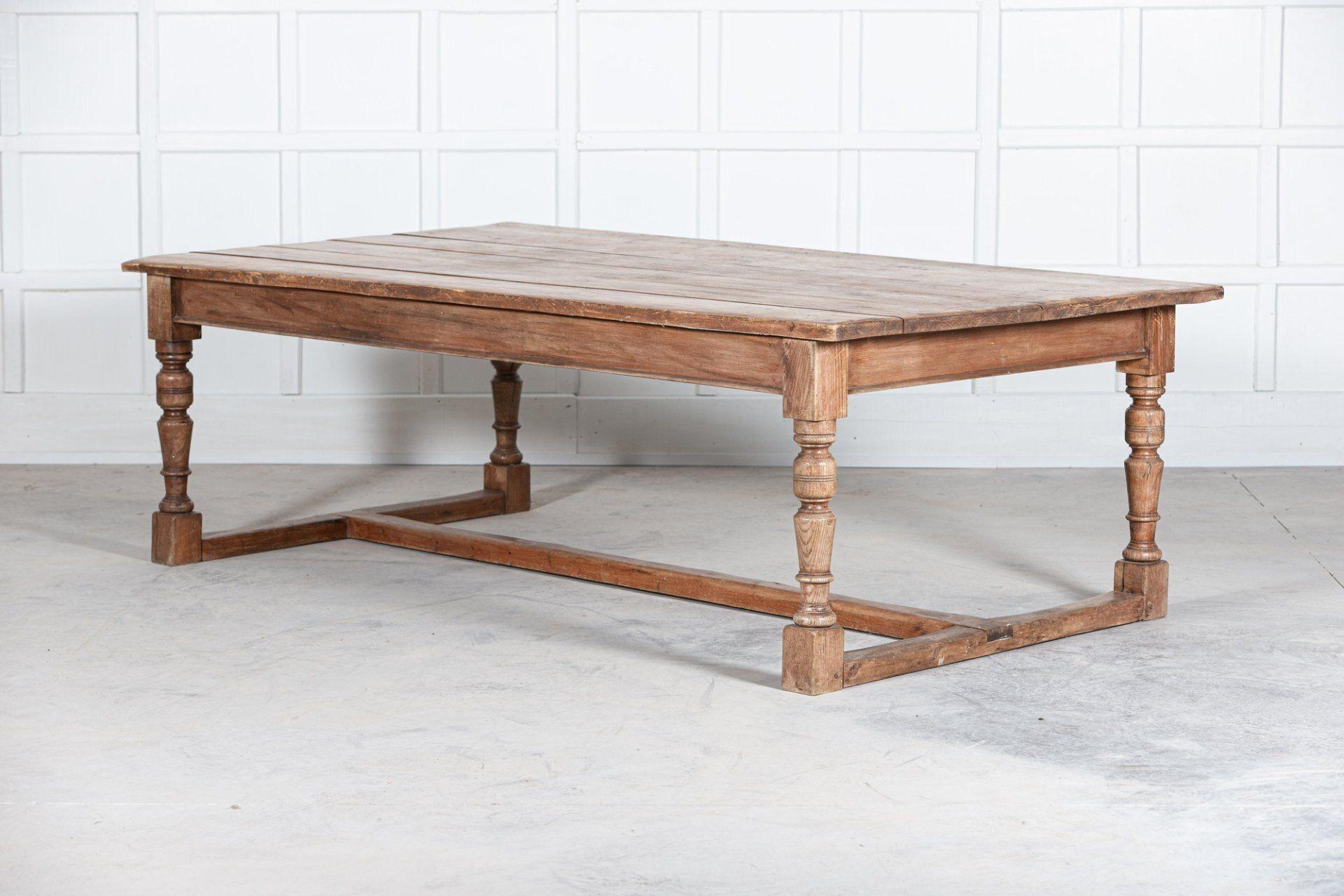 19thC Monumental Scottish Farmhouse Refectory Table In Good Condition In Staffordshire, GB