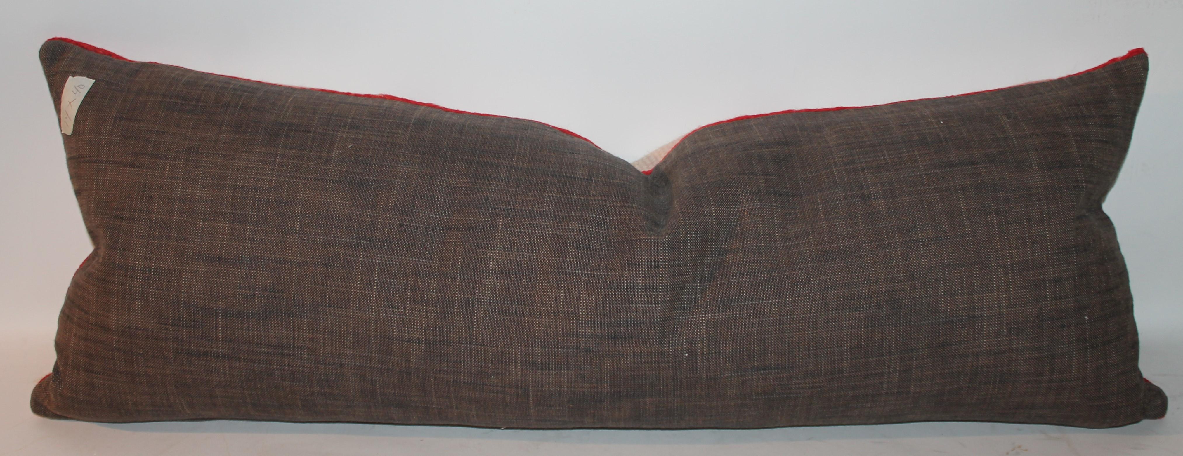 Almohada de cojín con cruces tejidas por indios navajos del siglo XIX Lana en venta