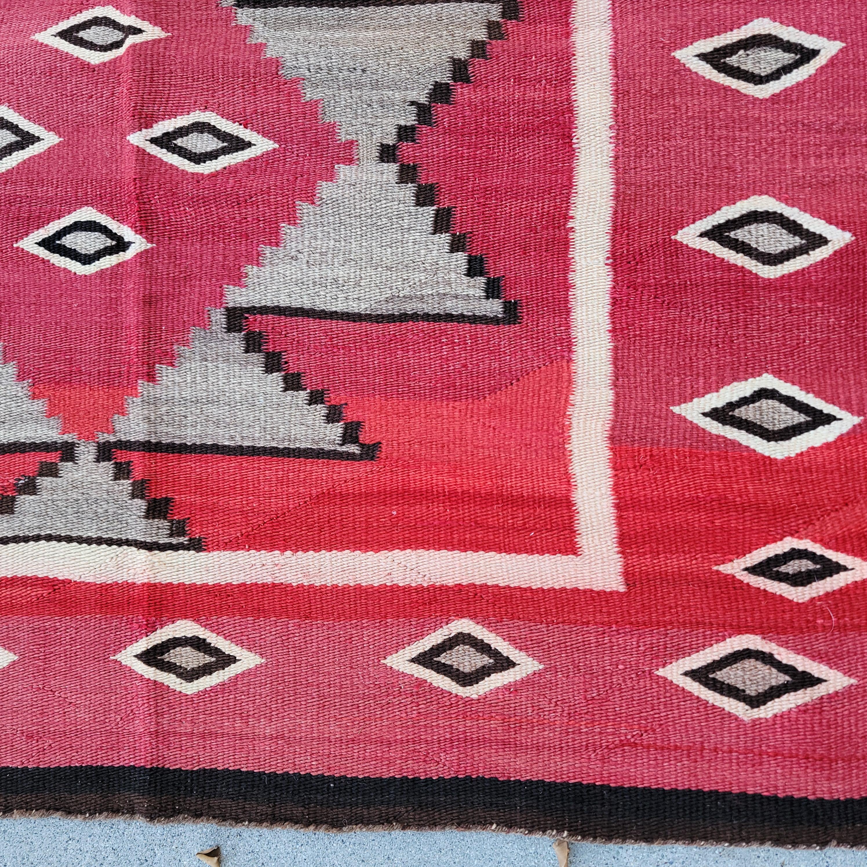 Américain Tissage indien Navajo du 19e siècle en vente