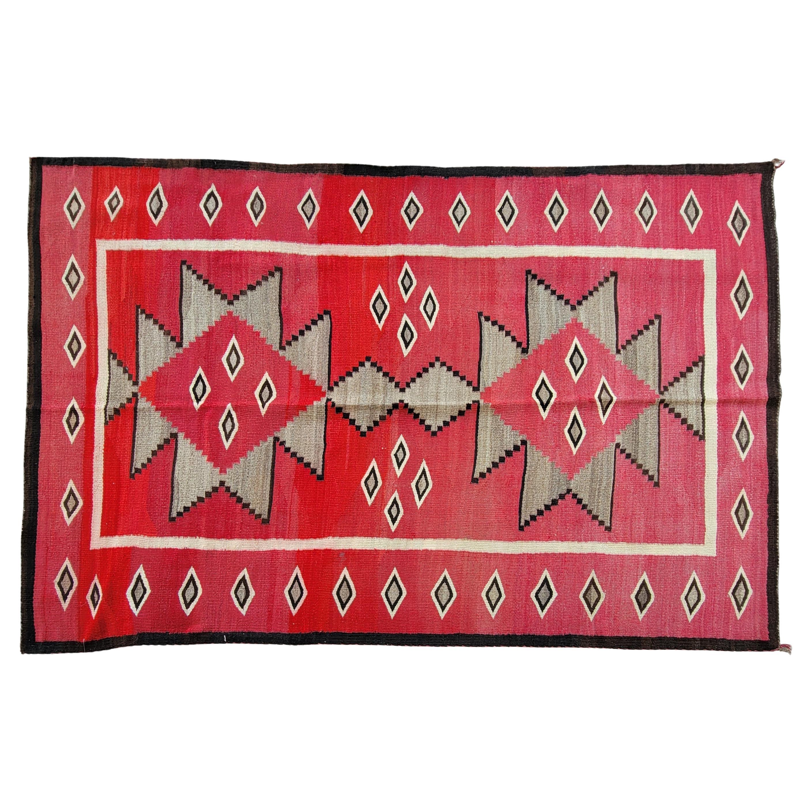 19thc Navajo Indian weaving
