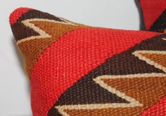 19thc Navajo Indian Weaving Pillows, Pair