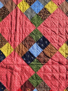 19th C Nine Patch Pennsylvania