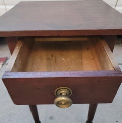 19Thc One Drawer Stand From Pennsylvania