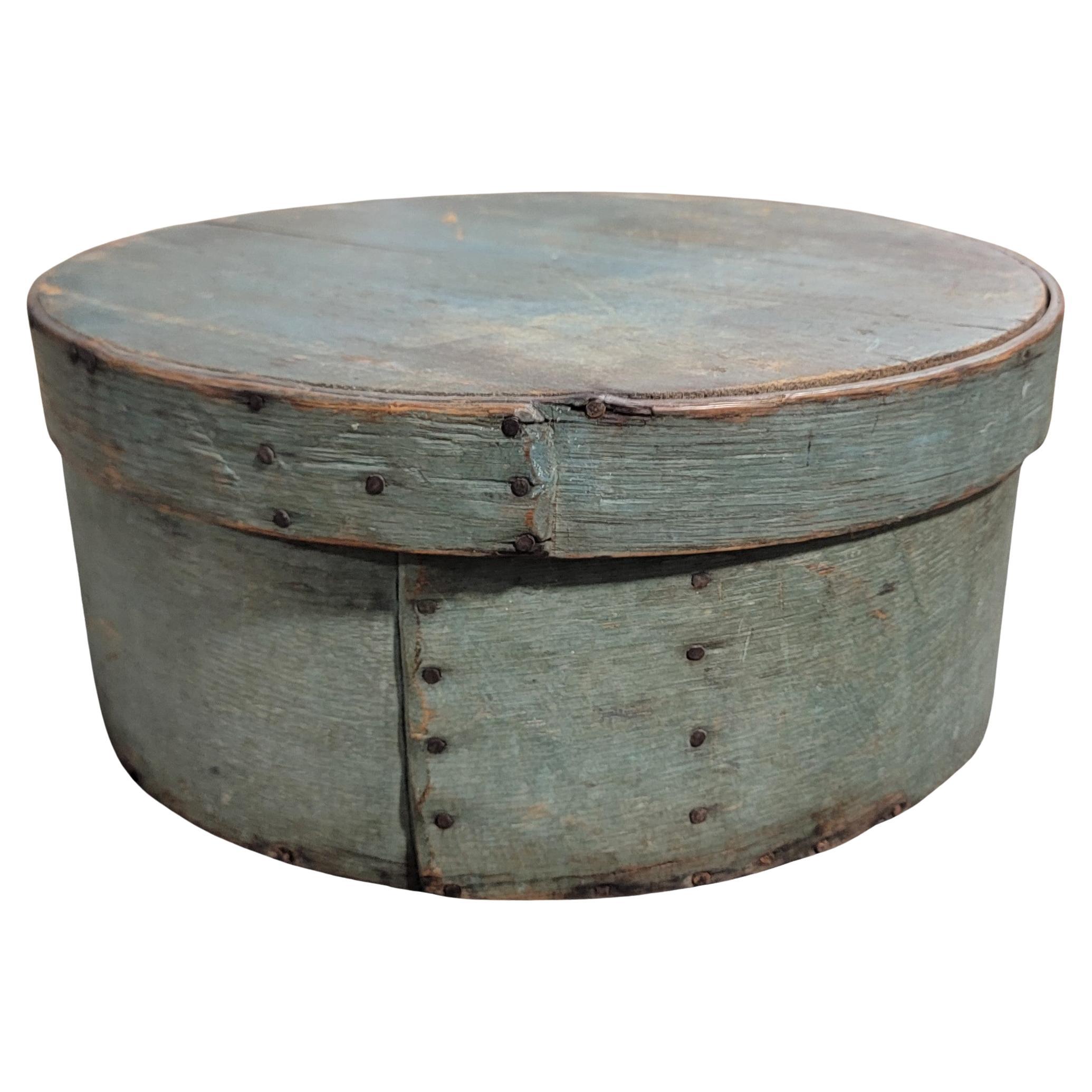 19Thc Caja de despensa grande original azul/gris