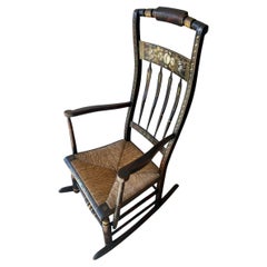 Antique 19thc Original Decorated Hitchcock Chair Company