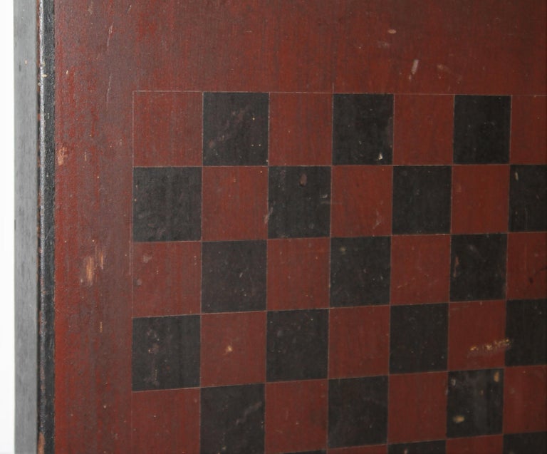 Adirondack 19thc Original Double Sided Game Board For Sale