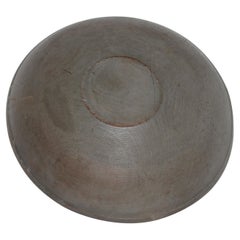 19thc Original Grey Painted Butter Bowl
