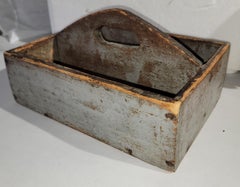 19Thc Original Grey  Painted Carrier