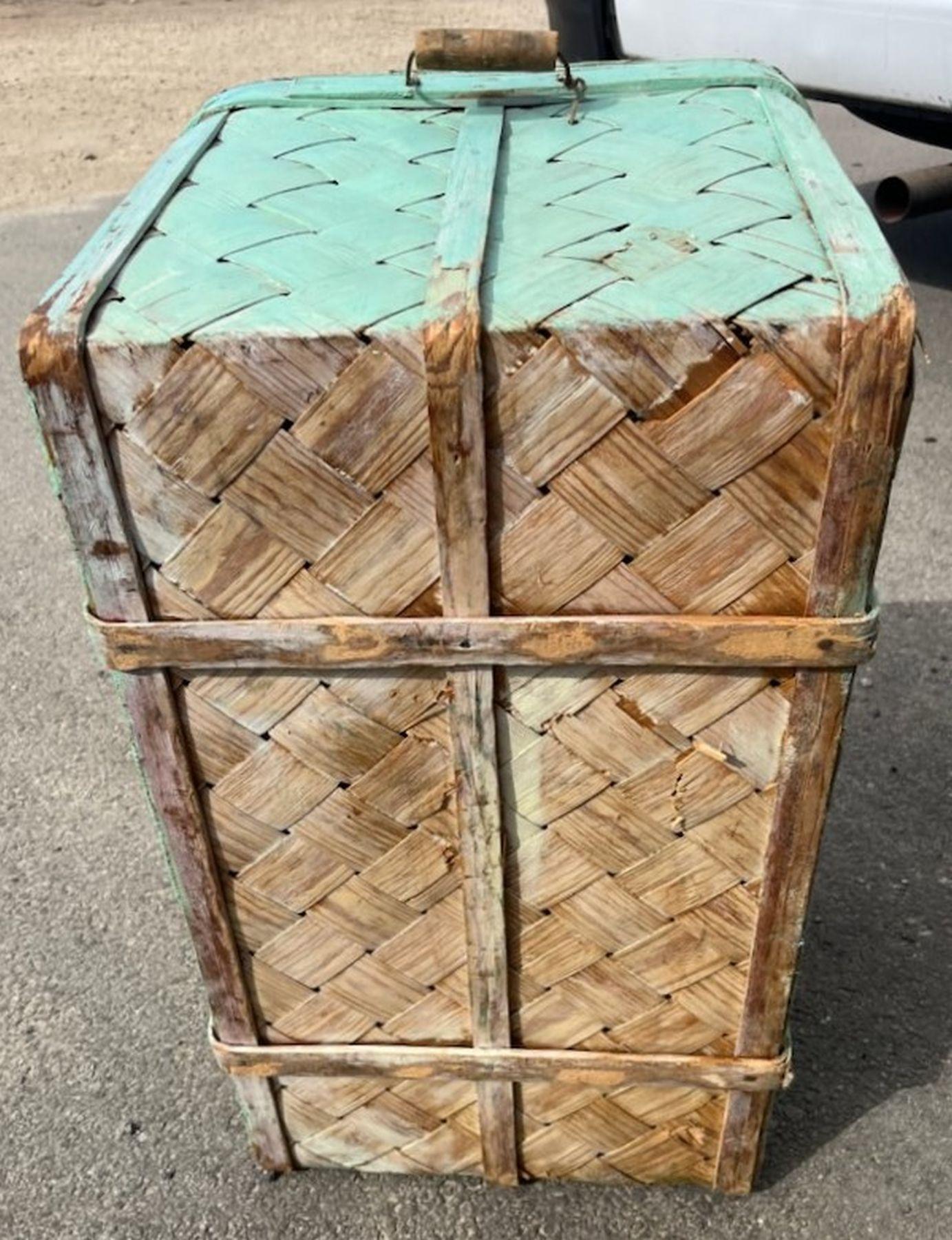 XIX secolo Cestino originale 19Thc Greene & Greene originale con maniglie in vendita