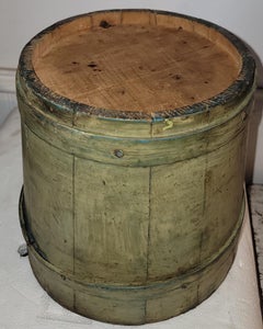 19thc Original Painted Bucket.