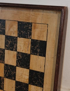 19thc Original Painted Game Board
