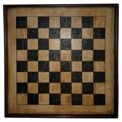 19thc Original Painted Game Board