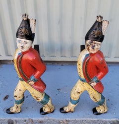 19thc Original Painted Hessian Soldiers