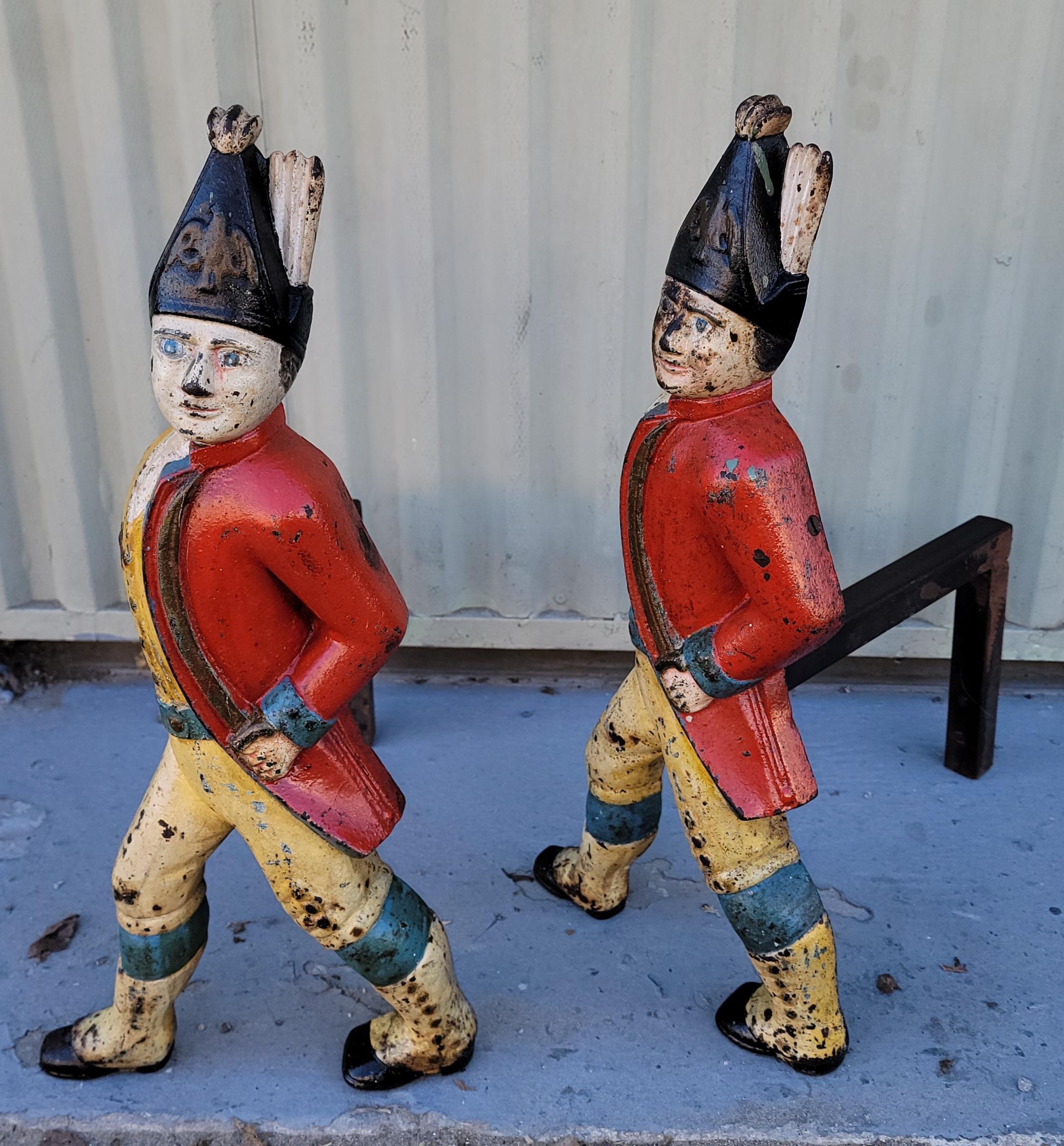 Soldats hessois peints originaux du 19e siècle en vente 1