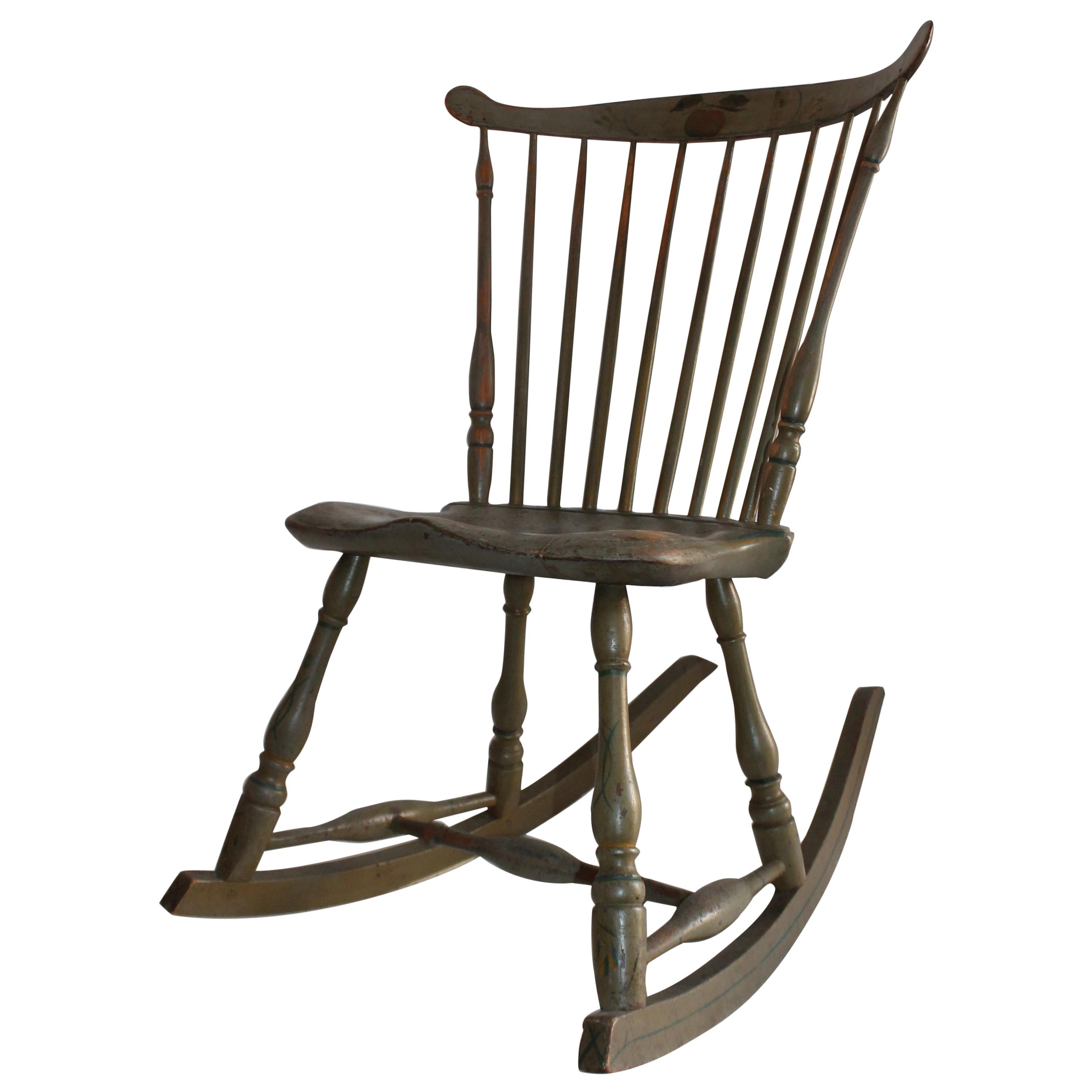 How do I identify a Windsor rocking chair?