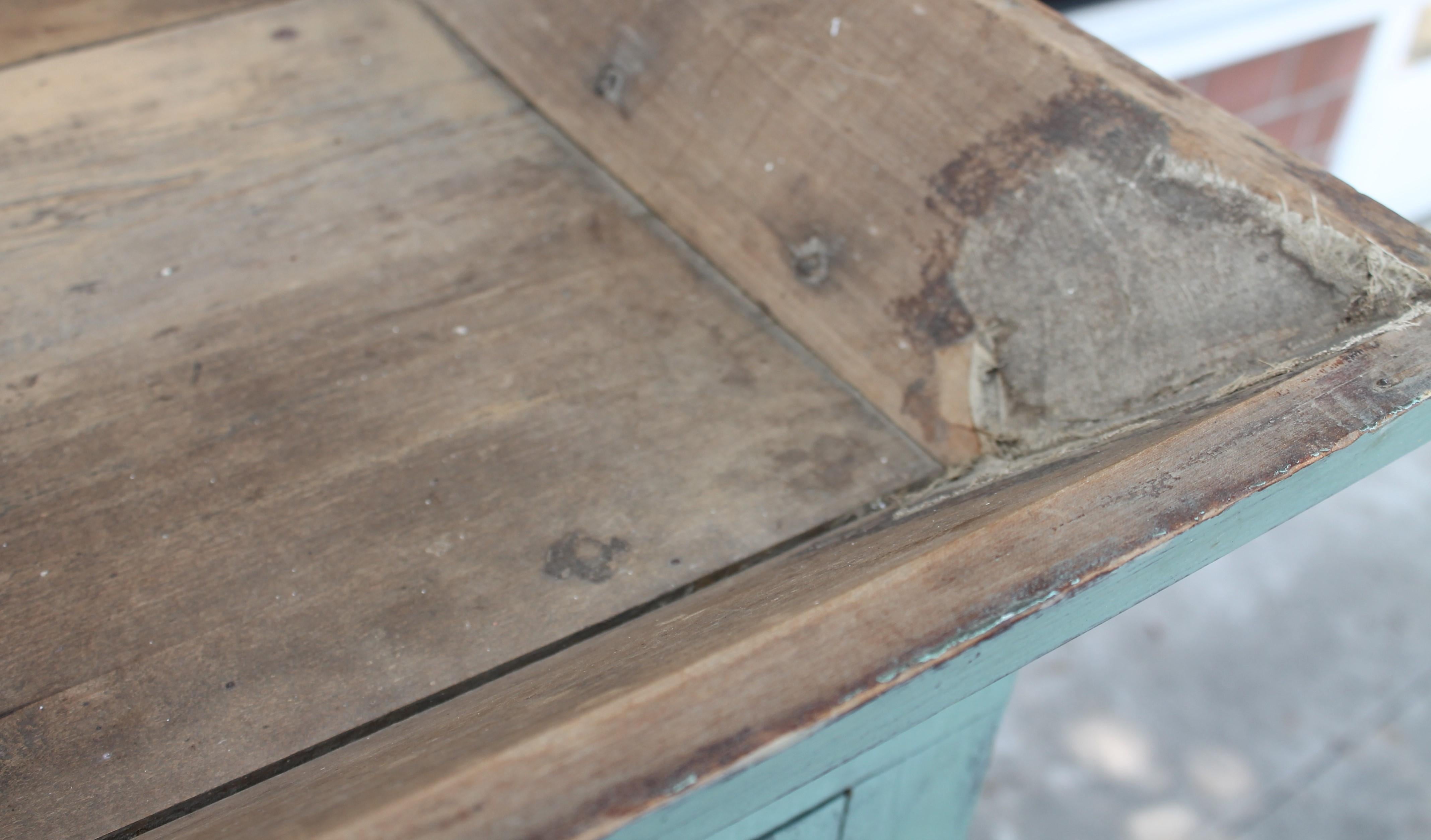 19thc Original Robin Egg Blue Pie Safe 3