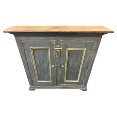19thc Original Two Door Cupboard from Maine