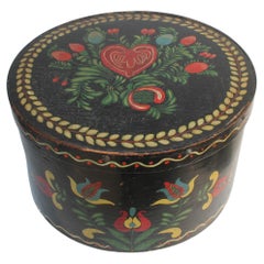 Used 19Thc Paint Decorated Pa. Dutch Pantry Box