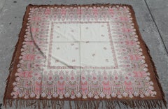 19th Century Paisley Shawl in Muted Colors