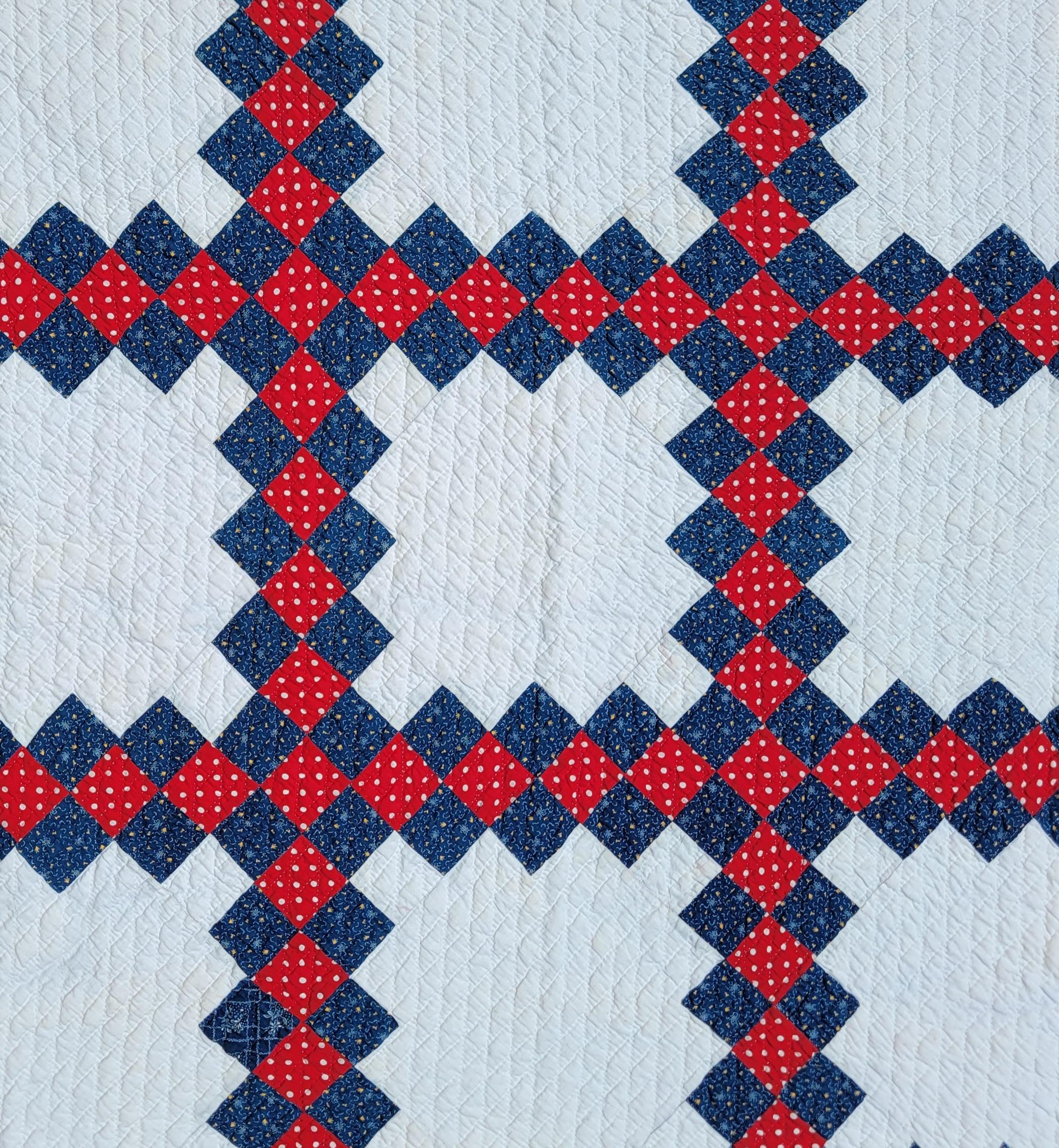 triple irish chain quilt