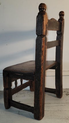 19Thc Pueblo Indian Child's Chair From New Mexico