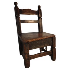 19Thc Pueblo Indian Child's Chair From New Mexico