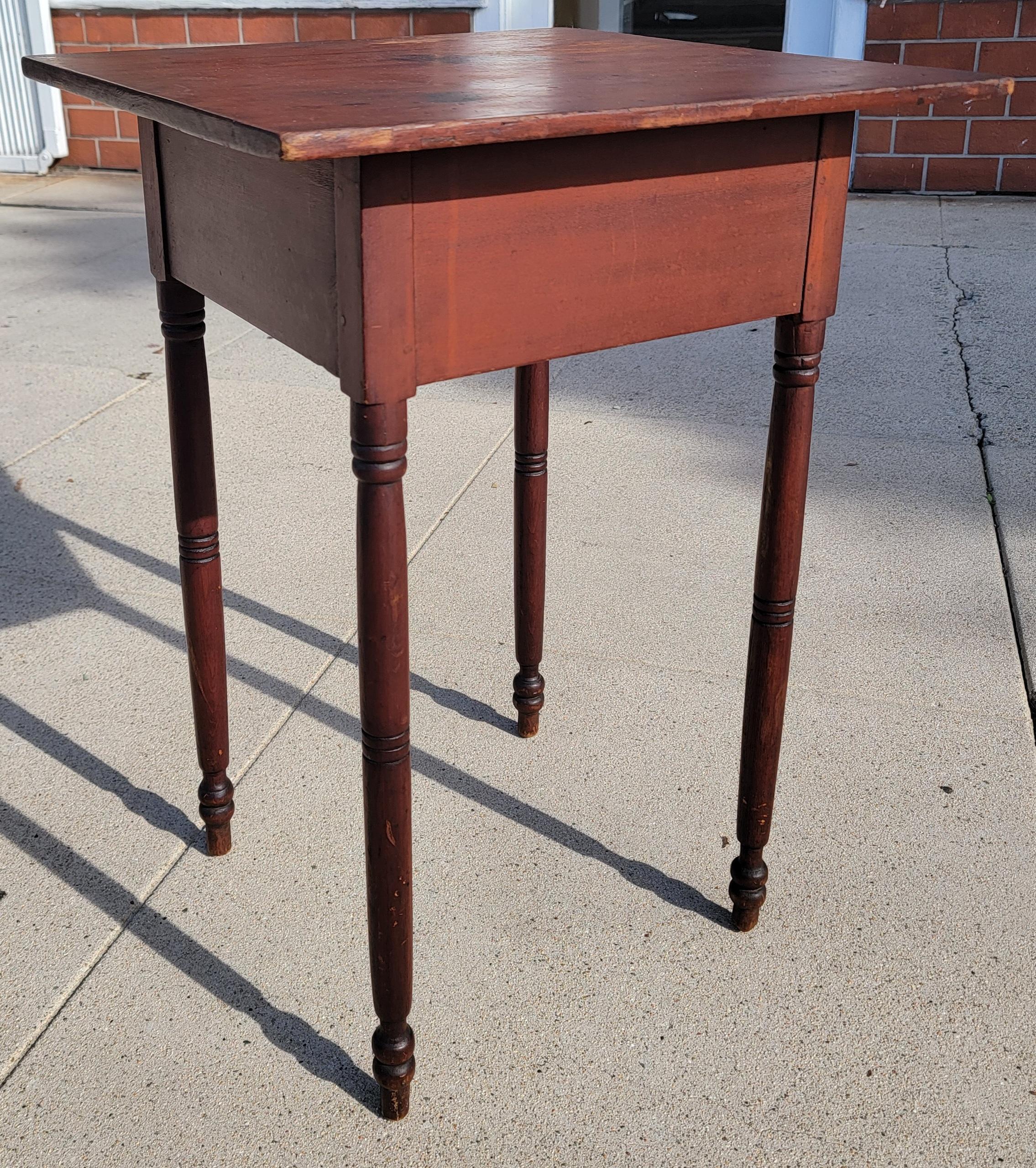 Adirondack 19Thc Ranch House Side Table /Night Stand For Sale